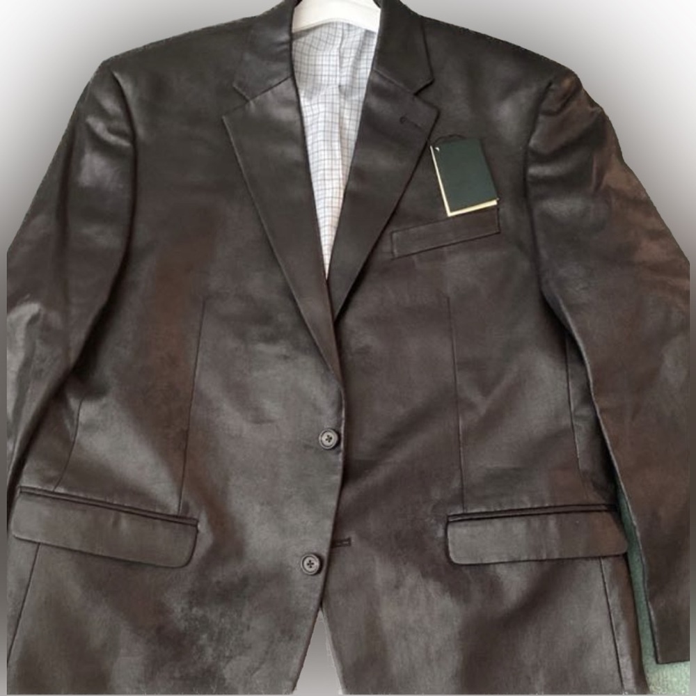 Men’s Black Ralph Lauren Cotton Polyester Blend Blazer